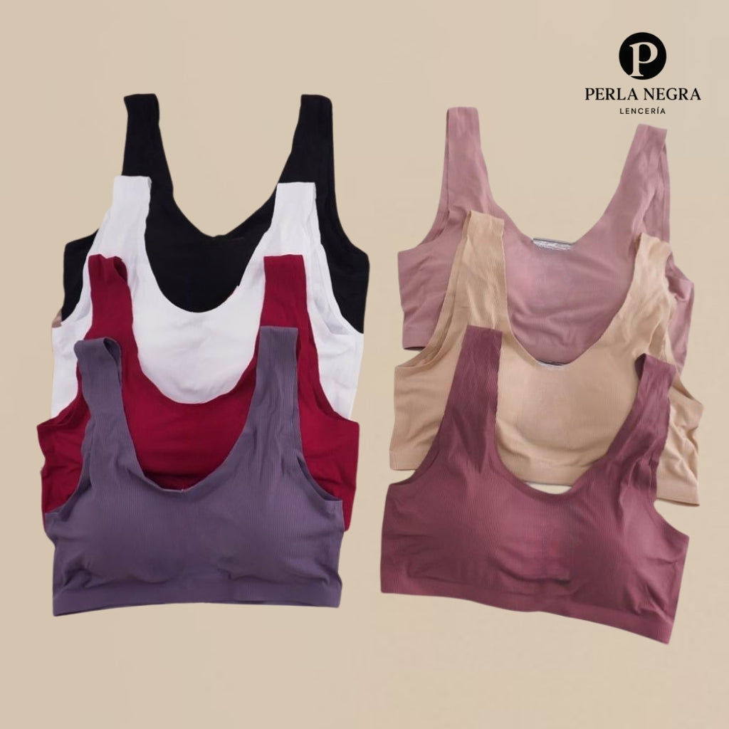 PROMO Corpiño Segunda Piel Bretel Grueso